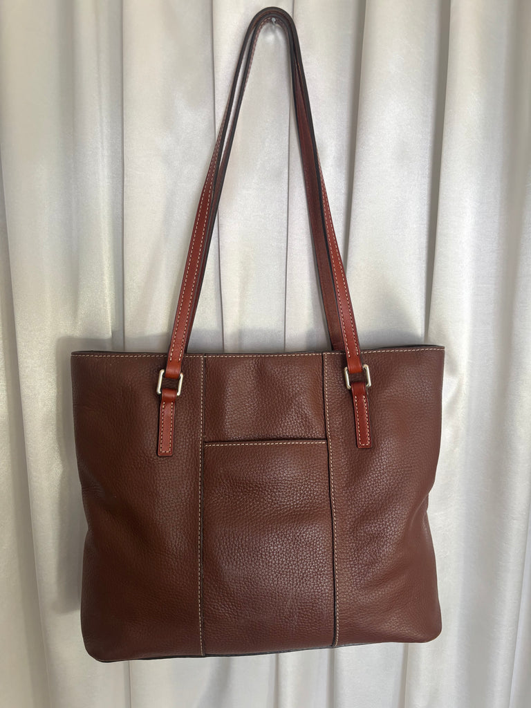 Dooney & Bourke Pebble Grain Lexington Tote Brown