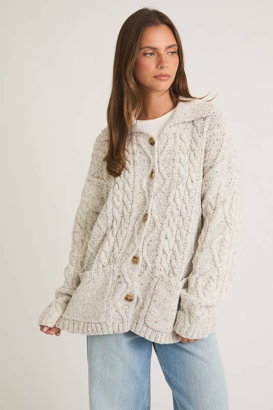 Foster Oversized Knit Cardigan