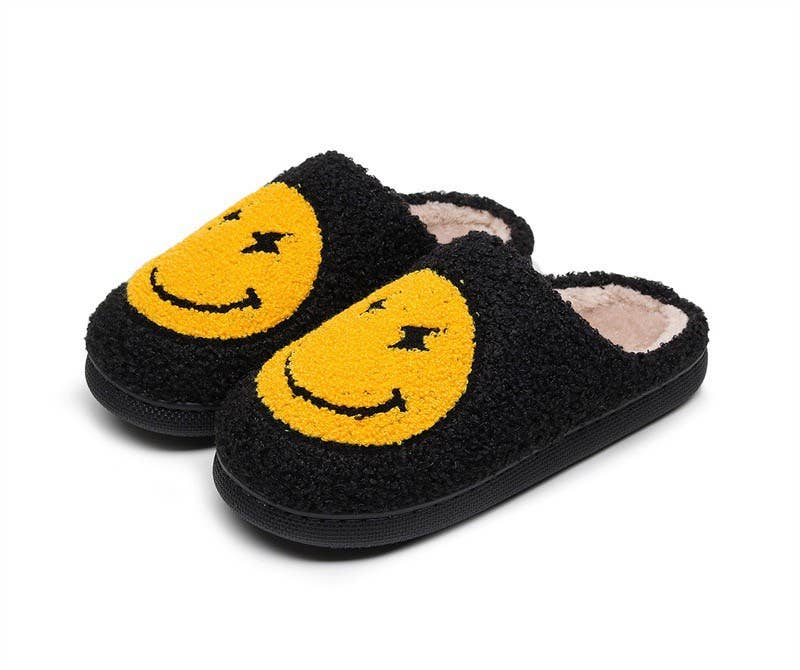 Smiley Face Slippers