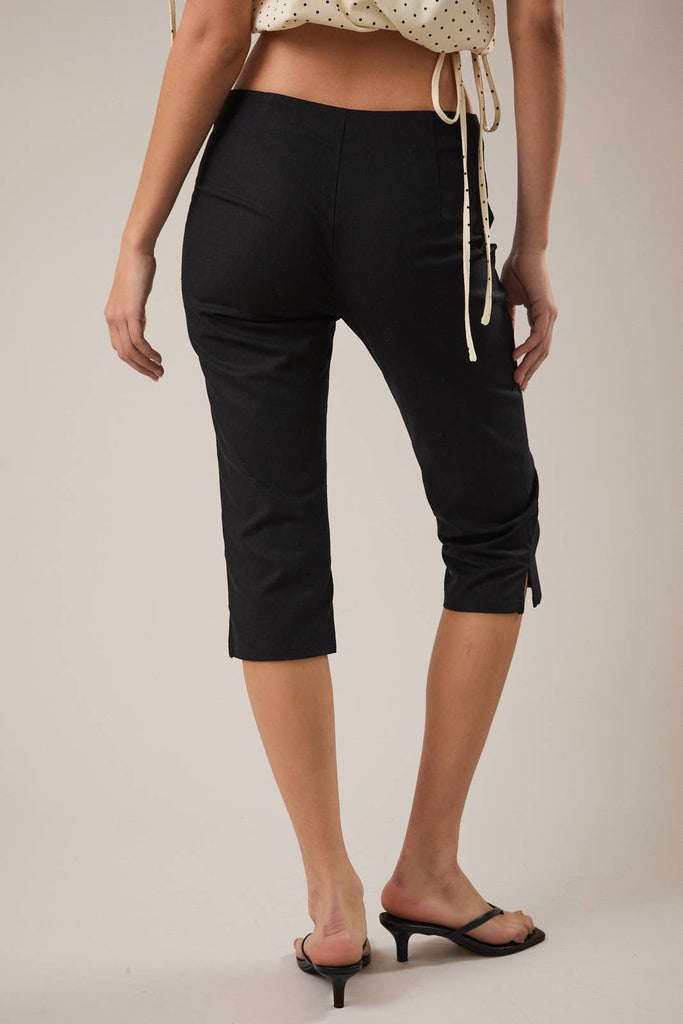 Low Rise Black Capris Shop Obi low-rise-black-capris-shop-obi