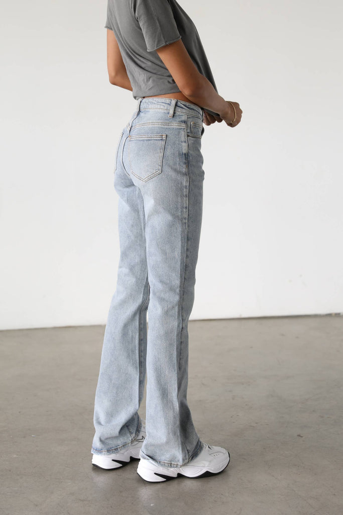 Parker High Rise Flare Jeans