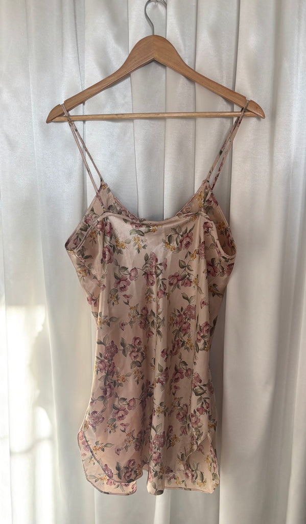 Vintage 90s Intimate Affair Floral Lingerie Slip