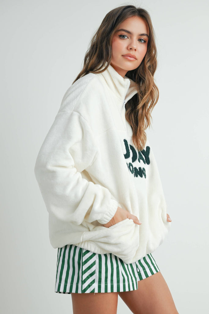 Sunday Morning Half-Zip Pullover Sweatshirt