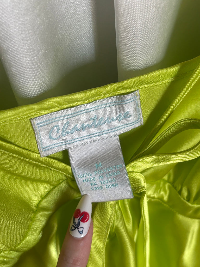 Chantelle Lingerie Key Lime Slip 2000s