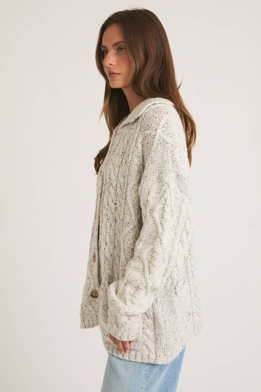 Foster Oversized Knit Cardigan