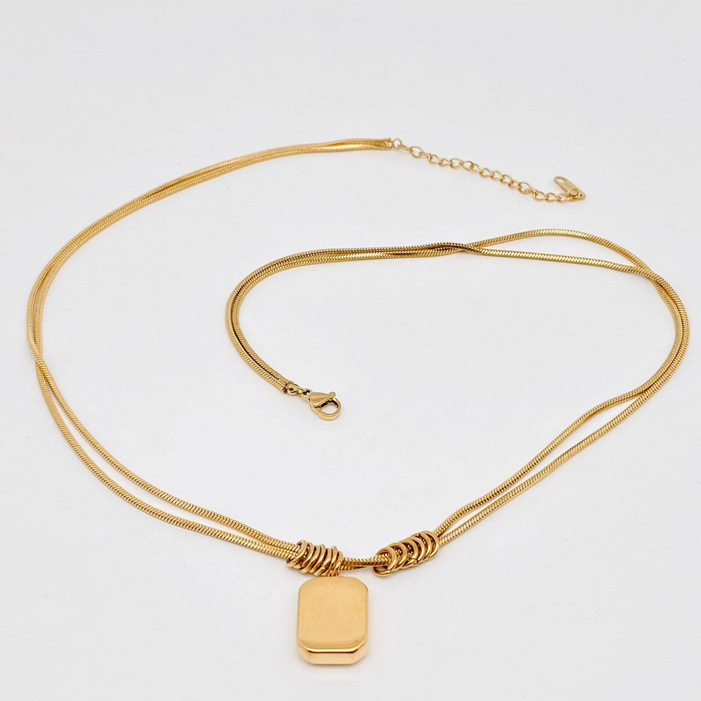 Love in Layers Necklace 18k Gold Plated