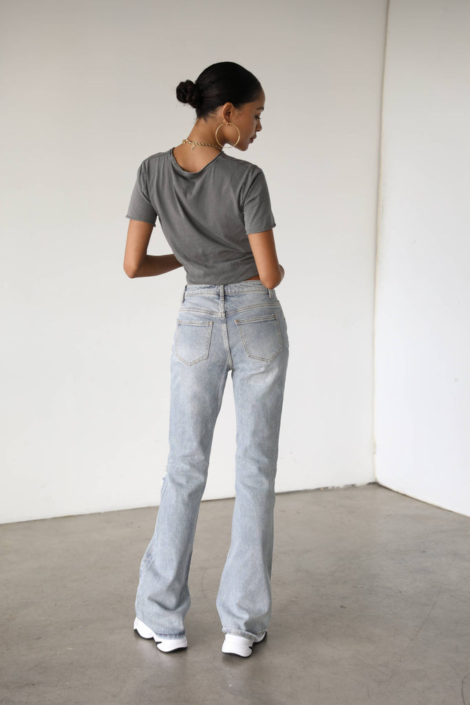 Parker High Rise Flare Jeans