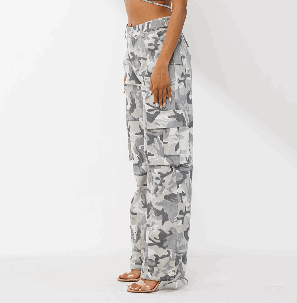 Camo Loose Fit Cargos