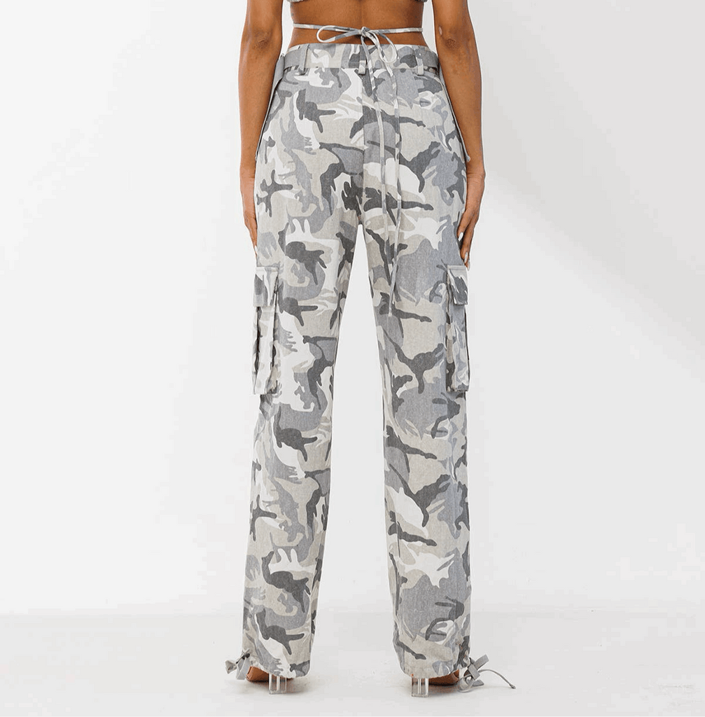 Camo Loose Fit Cargos