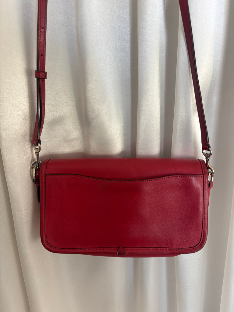 Coach Legacy Leather Crossbody Red