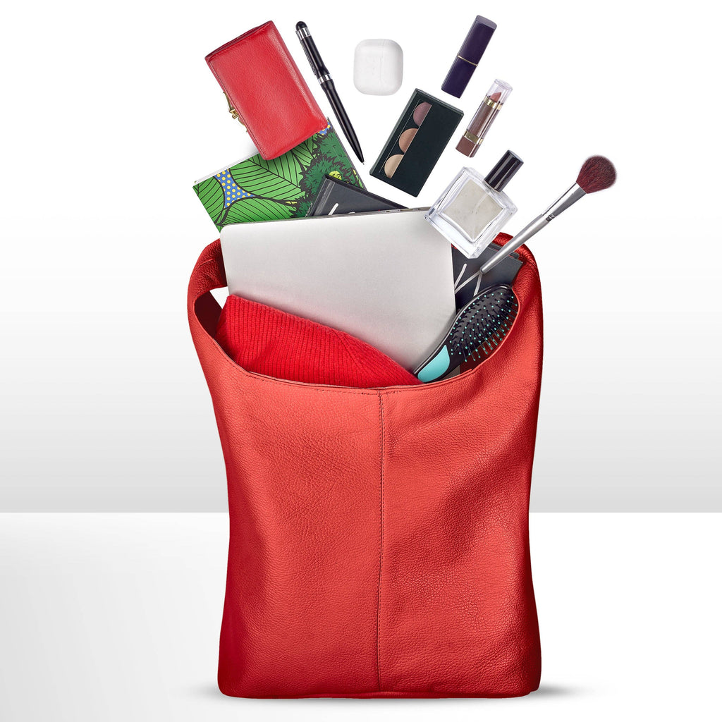 Calf Leather Hobo Bag 011943