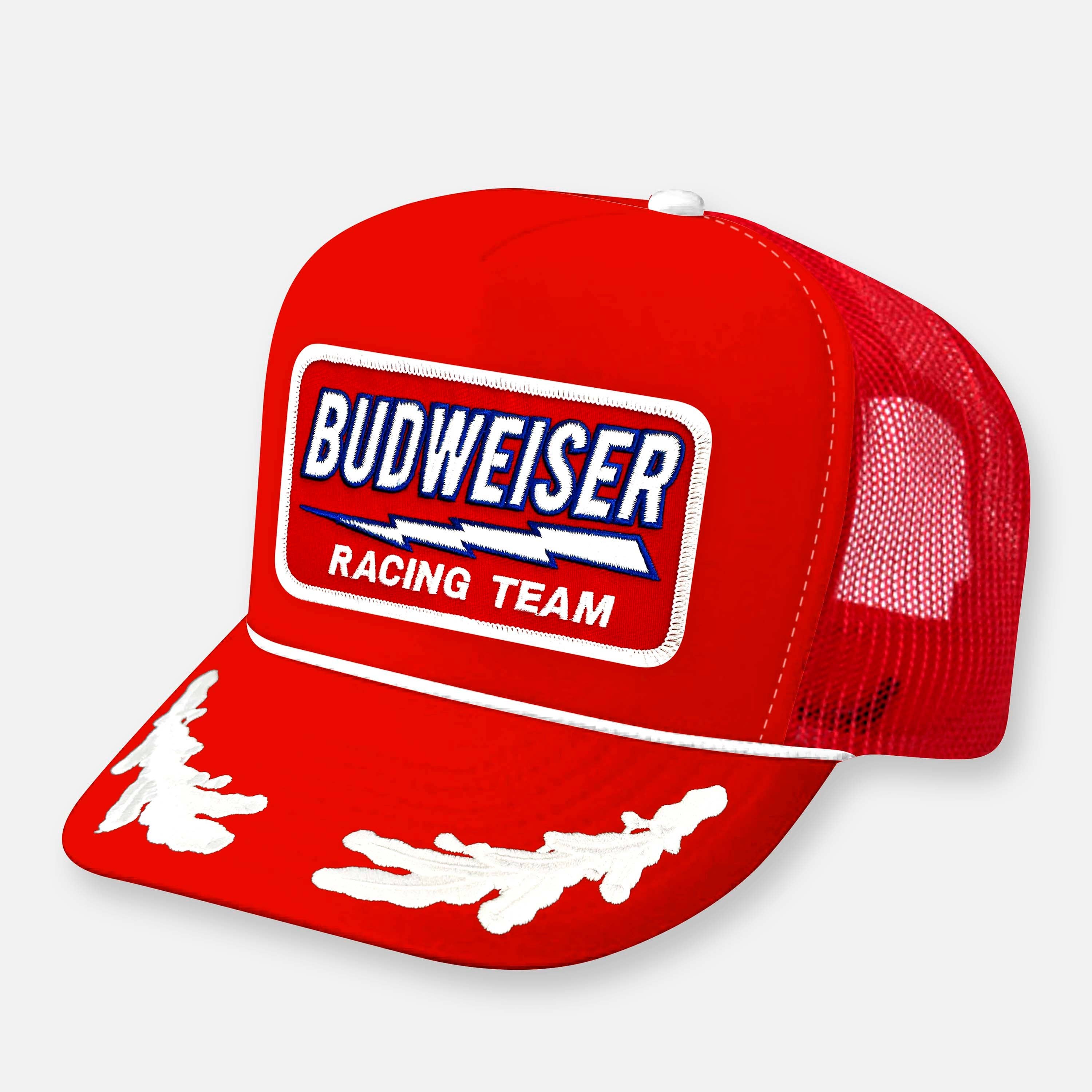 Cappello Snapback Budweiser Ufficiale – Tesa Curva, Taglia Unica, Multicolore