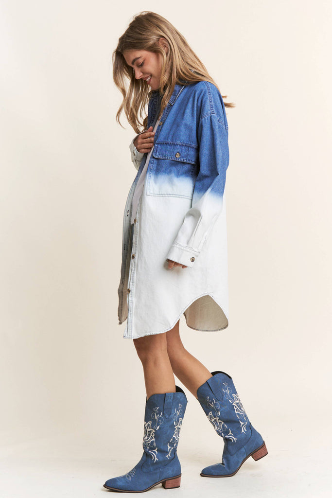 Aubrey Denim Tunic