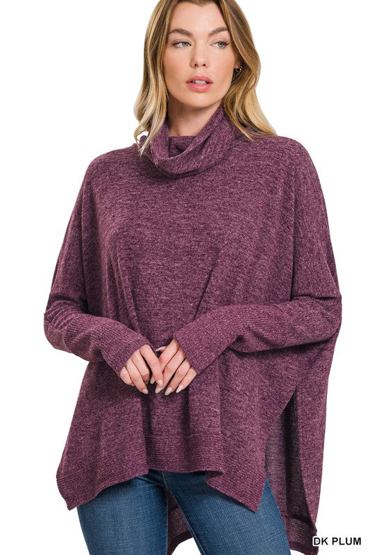 Cowl Neck Oversized Sweater