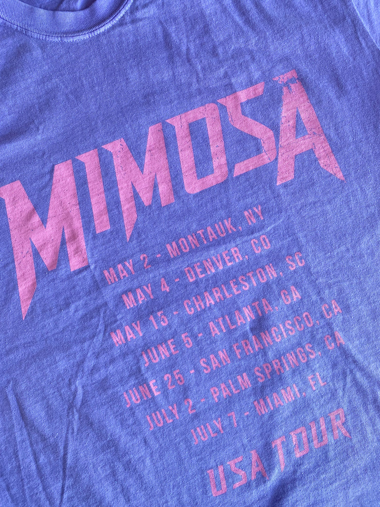 Mimosa Tour Oversized Tshirt